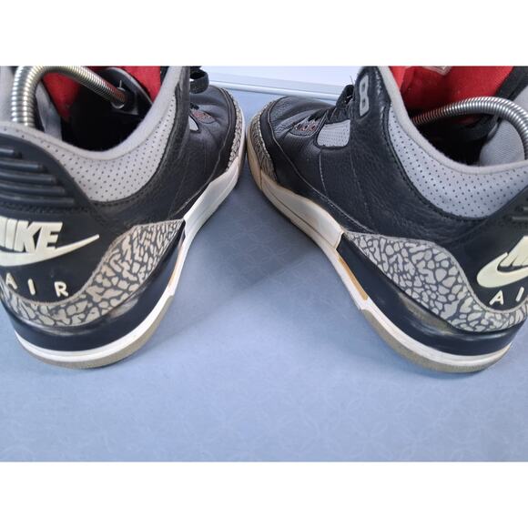 Nike Air Jordan 3 Retro OG Black Cement 2018 Men\'s Size 10 854262-001 Authentic